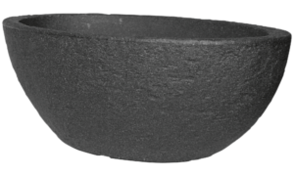  Vazonas STONE (akmens imitacija) ovalas 60cm